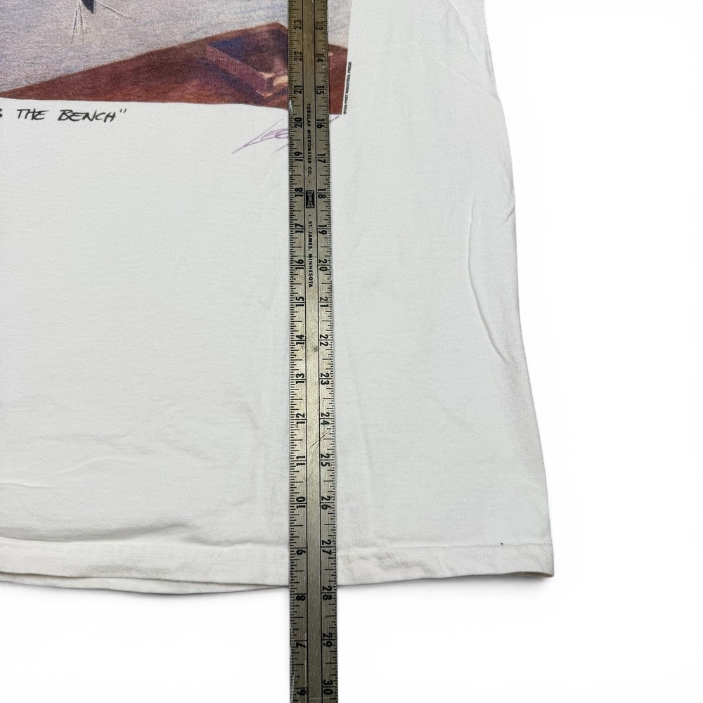Jeff Leedy Counsel Approaching The Bench Shark Lawyer Humor Size L T-Shirt White - Picture 5 of 7